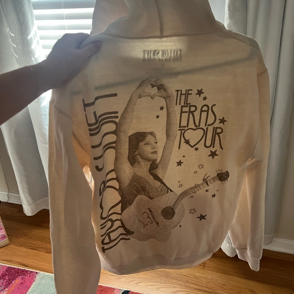 Taylor Swift Cream Hoodie - The Eras Tour